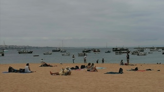 Strandweer in Cascais 
