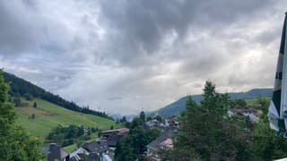 Goedemorgen Todtnau in het Zwarte Woud.