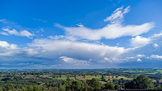 Cumulus wolken