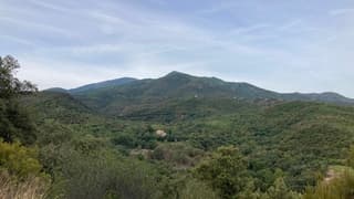 De Pyreneeën, de grens naar Spanje.