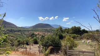 Heuvels ten noorden van Malaga.