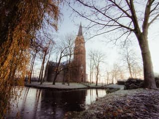 Winterse ochtend in Blauwhuis