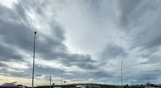 Dreigende wolken boven Costa Blanca Zuid