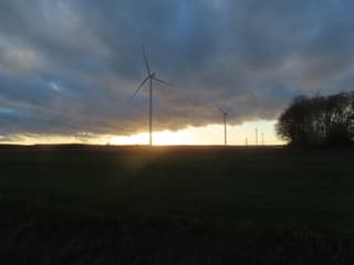 Wolken-Zon-Wind