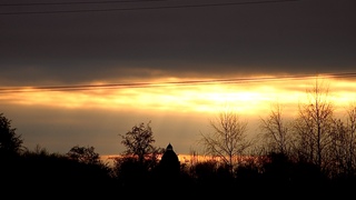 Zonsondergang 
