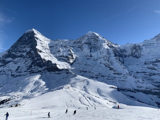 Prachtige dag in Grindelwald Zwitserland.