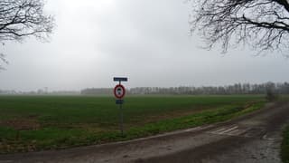 Grijs en nevelig vanochtend 