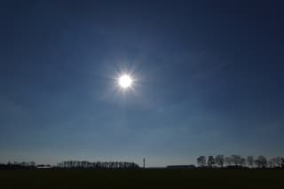 Zonnig hierboven