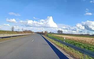 Mooie wolkenpartijen