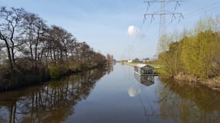 Vanmorgen de eerste wolk...