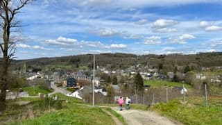 Herbeumont in de Belgische Ardennen.