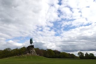Wolken boven The Copper Horse