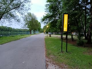 Goedemorgen bij de zonsopkomst van Beekse Bergen dag 3