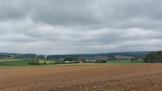 Buienwolken Eifel Duitsland