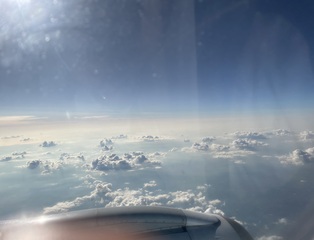 Terugvliegen naar Amsterdam 