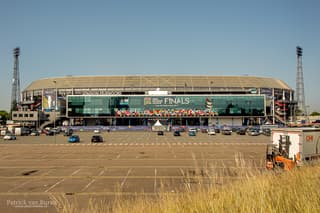De Kuip Rotterdam in de zon