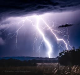 Zwaar onweer Frankrijk 