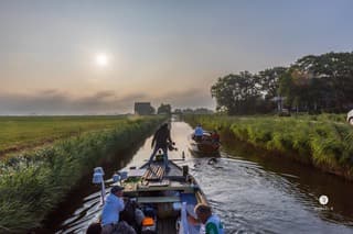 Zonsopkomst Maarten van der weijden elfstedentriathlon 