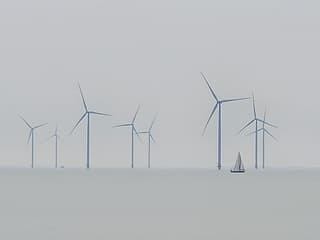 Heiig op het IJsselmeer, 11.00 uur.