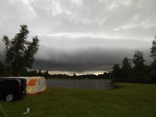 Opkomend onweer 