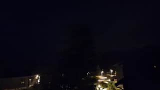Onweer en storm in de Allgäu (Duitsland)