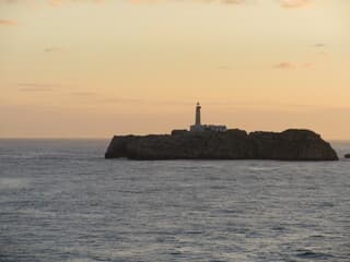 De zon komt op boven Santander