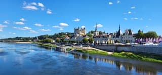 De rondvaart op de Loire is niet meer mogelijk...te weinig water