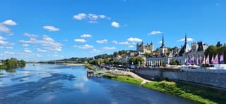 De rondvaart op de Loire is niet meer mogelijk...te weinig water