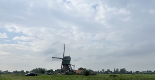 Molen op het platteland 