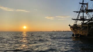 Zonsondergang Thessaloníki