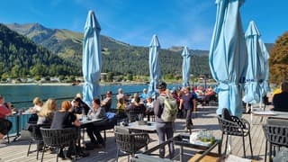 Alpen: terrasweer