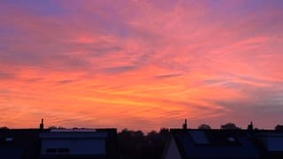 Kleurige zonsopkomst in Borne