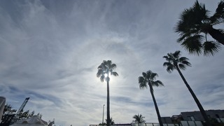 Cirrus bewolking HALO Bodrum