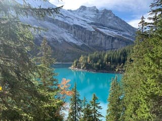 Prachtig herfstweer in Zwitserland 