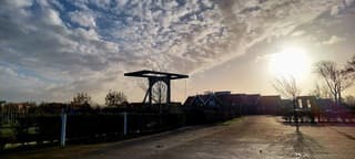 Zonsopkomst EuroParcs West Graftdijk