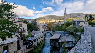 Heerlijk zonweer vandaag in Mostar 