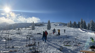Flachau lag er vandaag FANtastisch bij erg koud en super sneeuw