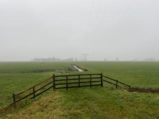 Wat een mist vandaag