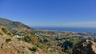 Costa del sol zon en onbewolkt weer