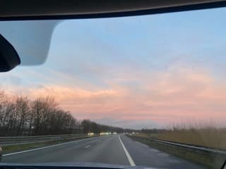 Regenachtig maar mooie luchten