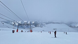 Bewolking in Franse Alpen