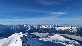 Zon in de Franse Alpen
