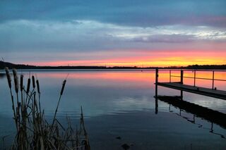 Mooie kleuren in de lucht!