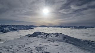 Zell am ziller wat een fantastisch uitzicht, wat een wolkenzee