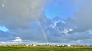 Regenboog weertje 