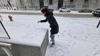 Sneeuw in Montreal