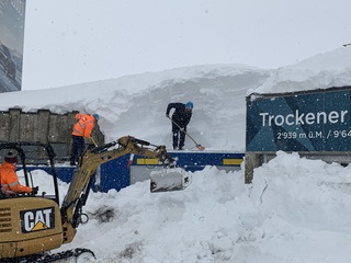 Verse sneeuw Zuid-Zwitserland 