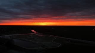 Zonsondergang Gramsbergen