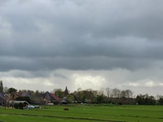 Donker wolken 