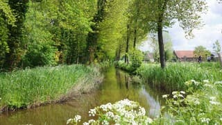 Zon, wolken en een prachtig doorkijkje 